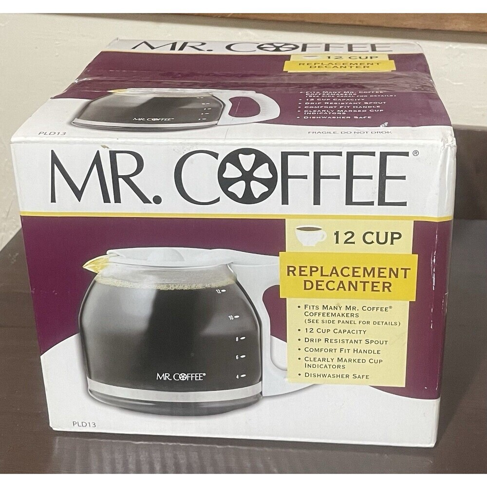 ⭐ Mr. Coffee Coffeemakers 12-Cup Replacement Carafe PLD13 - NEW IN BOX ⭐